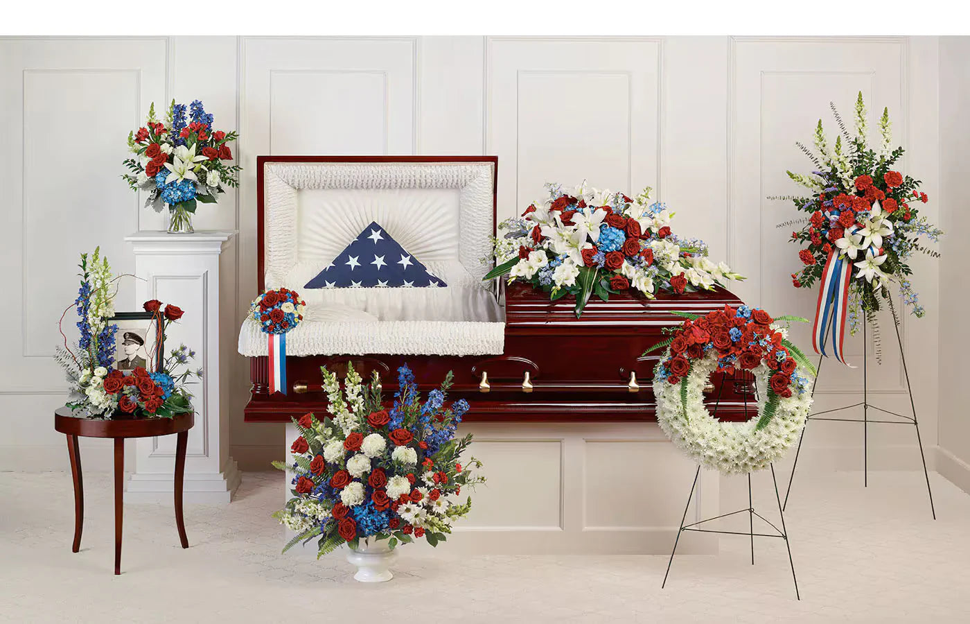 Distinguished Service Tribute Flowers – Wildflower Florist