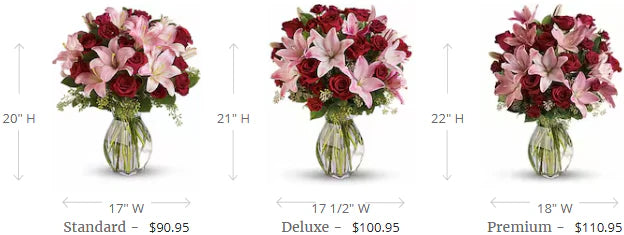 Lavish Love Bouquet with Long Stemmed Red Roses