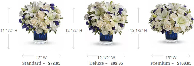 Teleflora's Sapphire Skies Bouquet